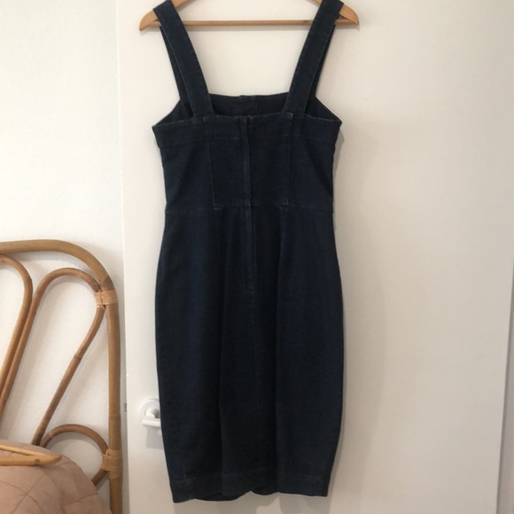 Country Road denim button front dress - Picture 8 of 11